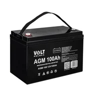 Baterie do zasilaczy awaryjnych UPS - Akumulator Żelowy Bezobsługowy Agm Ups 12V 100Ah - miniaturka - grafika 1