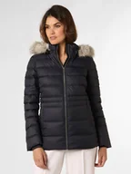 Kurtki damskie - Tommy Hilfiger Damska kurtka puchowa Kobiety Puch niebieski jednolity, S - miniaturka - grafika 1