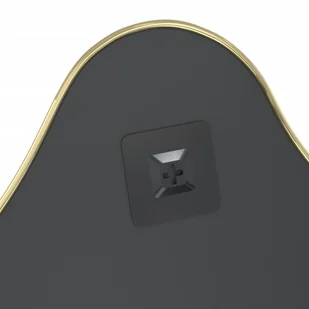 Lumarko Lustro ścienne, złote, 50x40 cm - Lustra - miniaturka - grafika 6