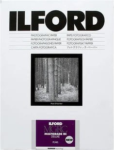 Papier B&W Ilford Multigrade RC Deluxe Pearl 27.9x35.6/10 arkuszy - Wyposażenie ciemni fotograficznej - miniaturka - grafika 1