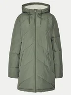 Kurtki damskie - Roxy Kurtka zimowa Better Weather ERJJK03634 Zielony Regular Fit - miniaturka - grafika 1