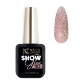 Lakiery hybrydowe - Lakier Hybrydowy Glow Show 103 Nails Company 6ml - miniaturka - grafika 1
