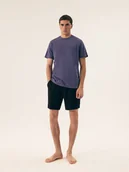 Piżamy męskie - Piżama męska Mick Henderson niebieski, czarny XXL - Esotiq&Henderson - miniaturka - grafika 1