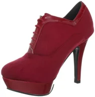 Czółenka - Andrea Conti Damskie czółenka 0364112, czerwony - Czerwony czerwony 021-40 EU - miniaturka - grafika 1