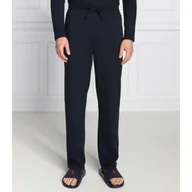 Piżamy męskie - BOSS BLACK Spodnie od piżamy Waffle | Regular Fit - miniaturka - grafika 1