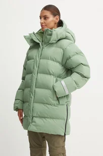 Helly Hansen kurtka damska kolor zielony zimowa - Kurtki damskie - miniaturka - grafika 1