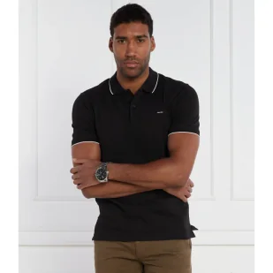 Calvin Klein Polo | Slim Fit | stretch pique - Koszule męskie - miniaturka - grafika 1