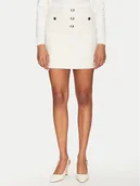 Spódnice - Morgan Spódnica mini 251-JABI Écru Slim Fit - miniaturka - grafika 1