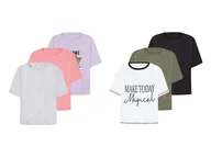 Koszulki dla dziewczynek - pepperts!® T-shirty dziewczęce, 3 sztuki - miniaturka - grafika 1