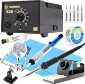 Lutownice - Techrebal STACJA LUTOWNICZA LUTOWNICA KOLBOWA GROTOWA ZESTAW - miniaturka - grafika 1