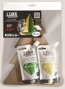 Aladine Zestaw z Farbami Brokatowymi Choinka - Przybory szkolne - miniaturka - grafika 1