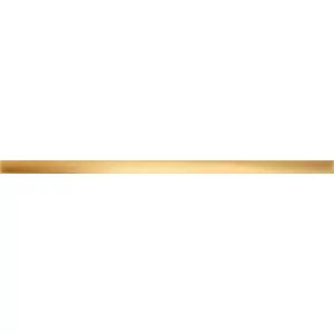 TUBĄDZIN GOLD GLOSSY LISTWA ŚCIENNA 598X23 GOLD GLOSSY LISTWA ŚCIENNA 598X23 - Płytki ceramiczne - miniaturka - grafika 1