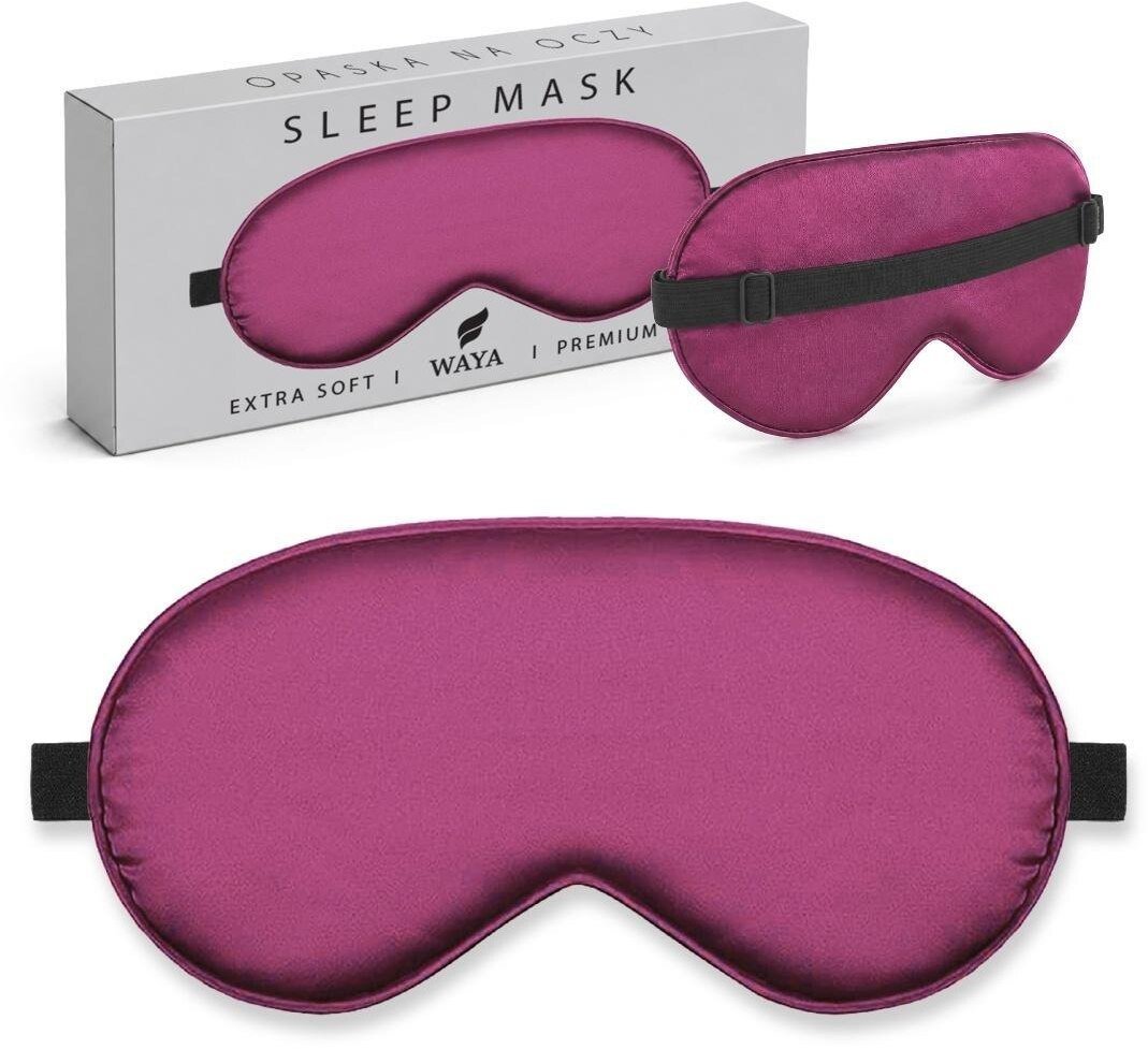 SIPO Opaska na oczy do spania extra soft fiolet EDUKAMP 5904347186258