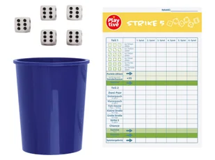Playtive Gra karciana lub Kości (strike-5) - Gry karciane - miniaturka - grafika 1