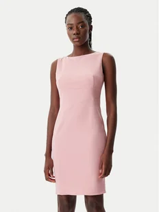 Rinascimento Sukienka koktajlowa CFC0122877003 Różowy Regular Fit - Sukienki - miniaturka - grafika 1