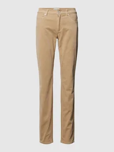 Spodnie o kroju slim fit w jednolitym kolorze model ‘LULEA’ - Spodnie damskie - miniaturka - grafika 1