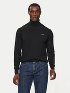 Swetry męskie - Guess Golf M4BR05 Z3H82 Czarny Regular Fit - miniaturka - grafika 1