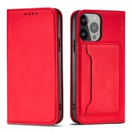 Etui i futerały do telefonów - Etui Card Braders Case do iPhone 13 Pro czerwony - miniaturka - grafika 1