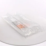 Suszarki do naczyń - Fl1 SUSZARKA DO NACZYŃ SKŁADANA 60 Z PODSTAWKĄ BIAŁA MET 50M-SUS-S60B - miniaturka - grafika 1