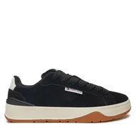 Sneakersy damskie - Sneakersy Tommy Jeans Skate EN0EN02677 Czarny - miniaturka - grafika 1