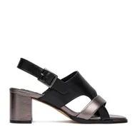 Sandały damskie - Sandały MEXX EO-WS1161-03 Czarny - miniaturka - grafika 1