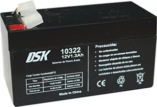 DSK 10322 – akumulator ołowiowy Acido 12 V 1,3 Ah, czarny - Akumulatory motocyklowe - miniaturka - grafika 1