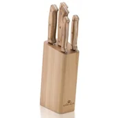 Noże kuchenne - Gerlach Zestaw noży w bloku Country - miniaturka - grafika 1