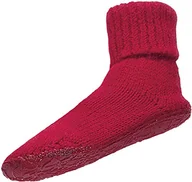 Kapcie damskie - Nanga Shoe Sock 03-0059 klasyczne kapcie dla dorosłych, uniseks, czerwony - czerwony - x-large - miniaturka - grafika 1