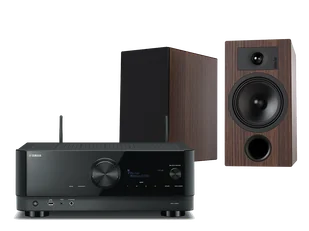 Kino domowe Yamaha RX-V6A (czarny) + Tesi 3 (mokka) - Kino domowe - miniaturka - grafika 1