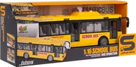 Samochody i pojazdy dla dzieci - Ramiz Autobus Żółty Z Funkcją Świateł i Dźwięku - miniaturka - grafika 1