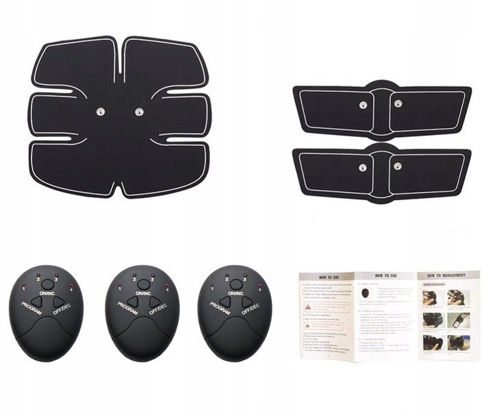 Masażer Mięśni Brzucha EMS x3