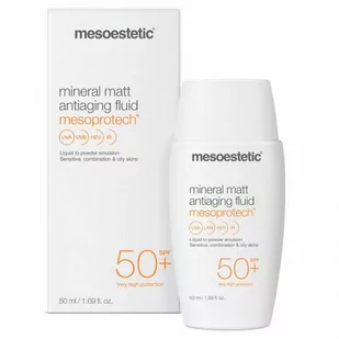Mesoestetic Mesoprotech matująca emulsja przeciwsłoneczna, SPF 50+, 50 ml, 1252-uniw - Kremy do twarzy - miniaturka - grafika 1