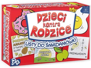Dzieci kontra Rodzice. Listy do Śniadaniówki Kangur - gra - Gry planszowe - miniaturka - grafika 1