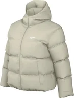 Kurtki damskie - Nike Damska kurtka W Nsw Tf Synfl Nk Clsc Pfr Light Bone/White, XS - miniaturka - grafika 1