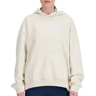 Bluzy damskie - Bluza damska New Balance WT41537LIN - beżowa - miniaturka - grafika 1