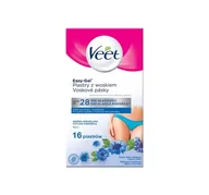 Depilacja - Veet Plastry z woskiem do depilacji bikini dla skóry wrażliwej 16szt - miniaturka - grafika 1