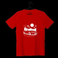 Odzież do sportów motorowych - T-shirt koszulka Honda Civic VI JDM czerwona-3XL - miniaturka - grafika 1