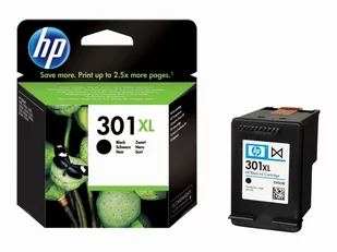 Tusz HP 301XL CH563EE 480 str. BK Oryginał - Tusze oryginalne - miniaturka - grafika 1