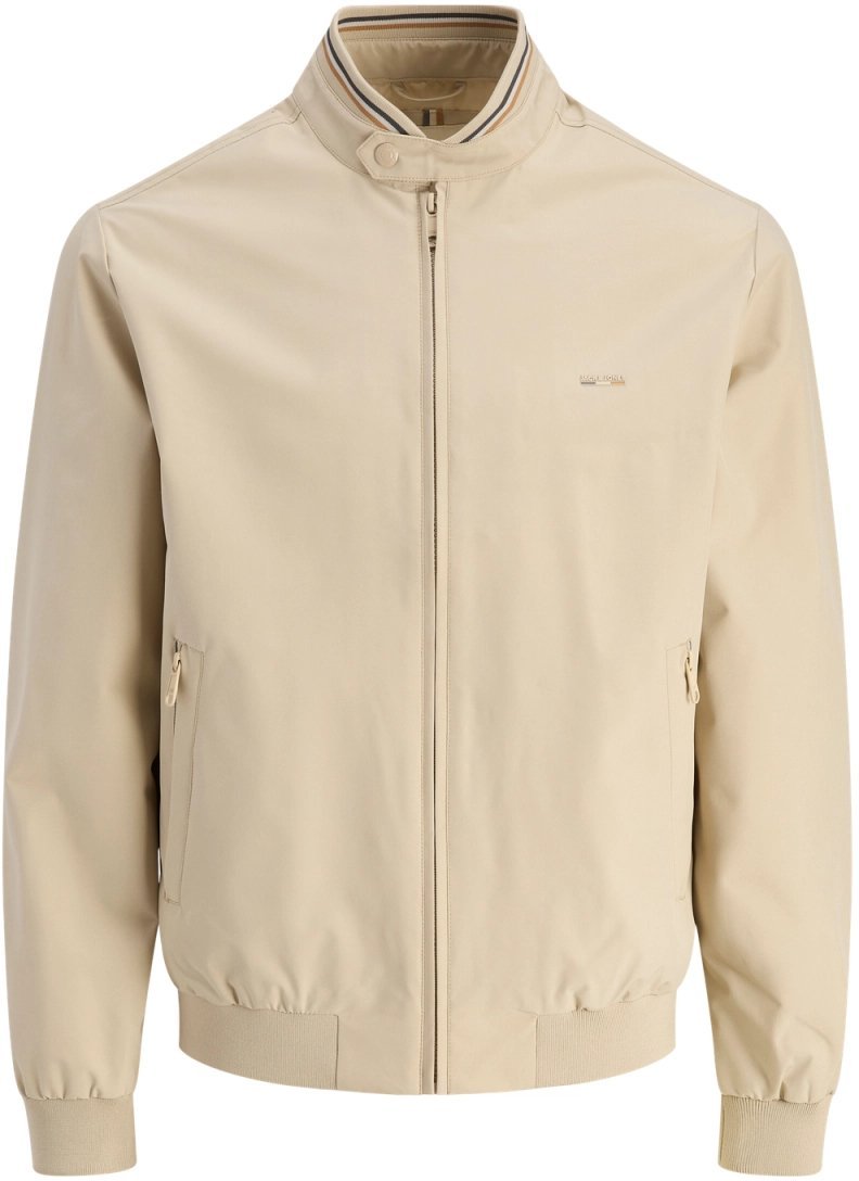 Kurtka męska Jack & Jones Jack&Jones męska kurtka JPRBLUBRAD BOMBER JACKET SN 12273393 WHITE PEPPER L