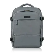 Plecaki - Plecak podróżny do samolotu wielofunkcyjny Paolo Peruzzi AS-01-GR - miniaturka - grafika 1