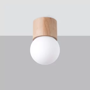 Boomo 8 lampa sufitowa 1xG9 naturalne drewno SL.1190 - Lampy sufitowe - miniaturka - grafika 1