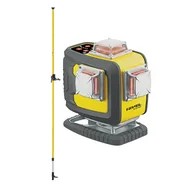 Poziomice laserowe - ZESTAW Laser budowlany Nivel System CL4D-R + tyczka rozporowa LP-36 Nivel System - miniaturka - grafika 1
