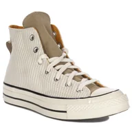 Trampki damskie - Converse All Star Trampki damskie na platformie wysokie Desert Sand-37 - miniaturka - grafika 1