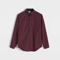 Koszule męskie - Reserved - Wzorzysta koszula slim fit - Brązowy - miniaturka - grafika 1