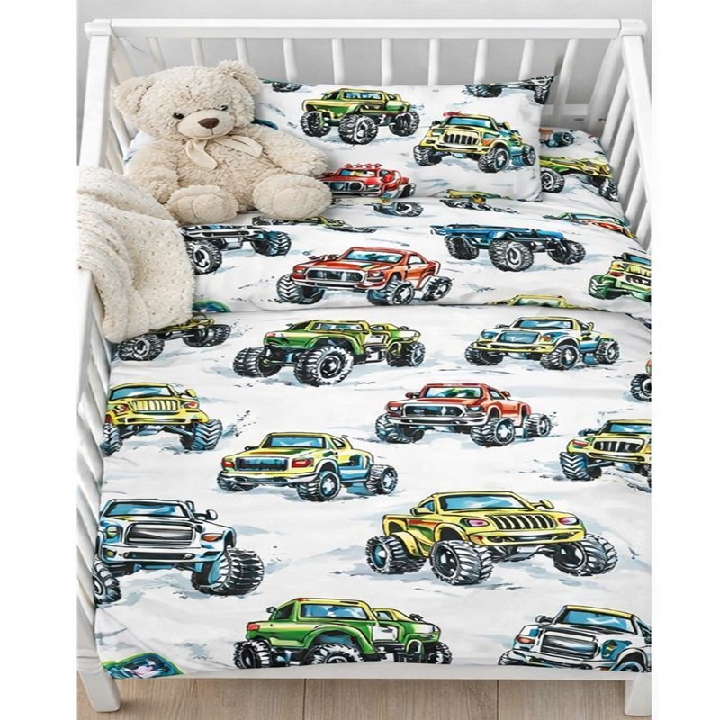 Pościel do łóżeczka dziecięcego 120x90 2 cz.