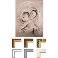 Ikony i obrazy sakralne - Obraz Matka Boża z Dzieciątkiem Jezus - miniaturka - grafika 1