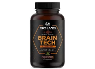 Brain Tech - Nootropik MEMORY & FOCUS 60 Kaps - Solve Labs - Suplementy diety - miniaturka - grafika 2