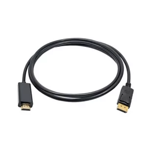 Akyga Kabel AK-AV-05 (DisplayPort M - HDMI M; 1,8m; kolor czarny) 2_366639 - Kable - miniaturka - grafika 4