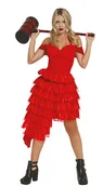 Stroje karnawałowe - SUKIENKA HARLEY CZERWONA-M - miniaturka - grafika 1