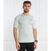 Koszulki męskie - EA7 T-shirt | Slim Fit - miniaturka - grafika 1